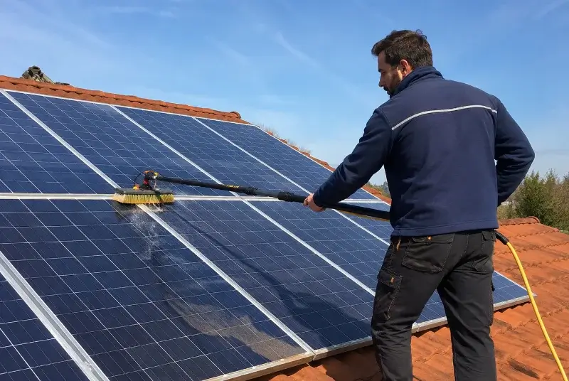 Nettoyage et entretien de panneaux solaires à Ville-la-Grand